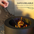 Outsunny Smokeless Fire Pit, 19