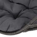 Berkshire Hanging Chair With 8Ft Chain Gray Fabric