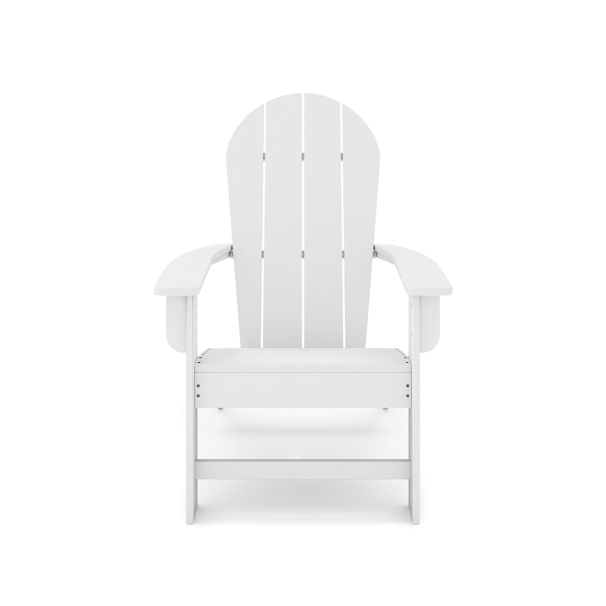 White Adirondack Chair Premium Hdpe Poly Lumber For Pool, Patio, And Garden Elegance No Adirondack White Weather Resistant Frame American Traditional Hdpe Hdpe
