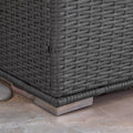 Santa Rosa Storage Grey Rattan