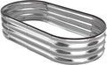 Raised Garden Bed Outdoor For Flower 6Ftx3Ftx1Ft With Grey Grey Metal