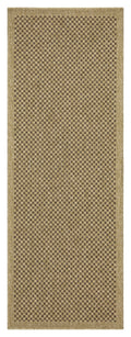 Earth Gc Ntl1005 Jute Mocha 2 Ft. 7 In. X 7 Ft. 3 In. Indoor Outdoor Area Rug Natural & Light Brown Polyester Polypropylene