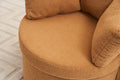 029 Teddy Fabric Swivel And Storage Chair With Back Cushion For Living Room,Khaki Khaki Primary Living Space Modern Foam Teddy