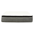 Premium 14 In. Pocket Coil Hybrid Mattress, Queen, Plush Gel Memory Foam Mattress, White Gray Grey White Bedroom Contemporary,Modern Memory Foam Polyester Queen