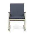 Casa Acacia Rocking Chair Grey Acacia Wood