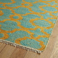 Casual, Contemporary, Modern, Transitional, Kids, Textured Loop Pile 8' X 11' Rectangle Area Rug Multi Jute