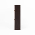 Shoe Storage Cabinet With 4 Flip Drawersshoe Rack Organizer Cabinet With Wooden Handle Freestanding Shoe Cabinet Storage With Anti Tip Fitting For Entryway, Hallway 5 Or More Spaces Walnut Primary