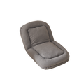 Triple Fold Down Sofa Bed,Gy Grey Metal Cotton Metal