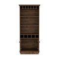 Bar Cabinet With Wine Rack 70