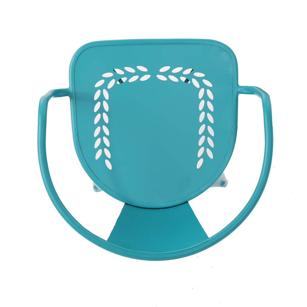 Lourdes 3 Pc Kd Metal Set Teal Iron