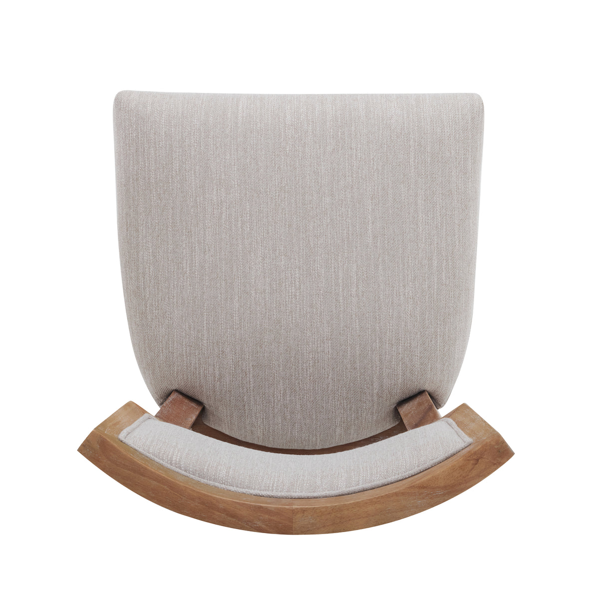 26.5" Counter Stools Set Of 2, Upholstered Counter Height Bar Stools With Comfy Back, Solid Rubber Wood Frame, Backrest, Footrest, Armless Barstools For Home Bar, Kitchen Counter, Beige & Natural Beige Natural Set Of 2 Fabric