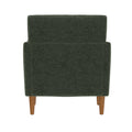 Lexi Green Accent Chair Green Foam Engineered Wood