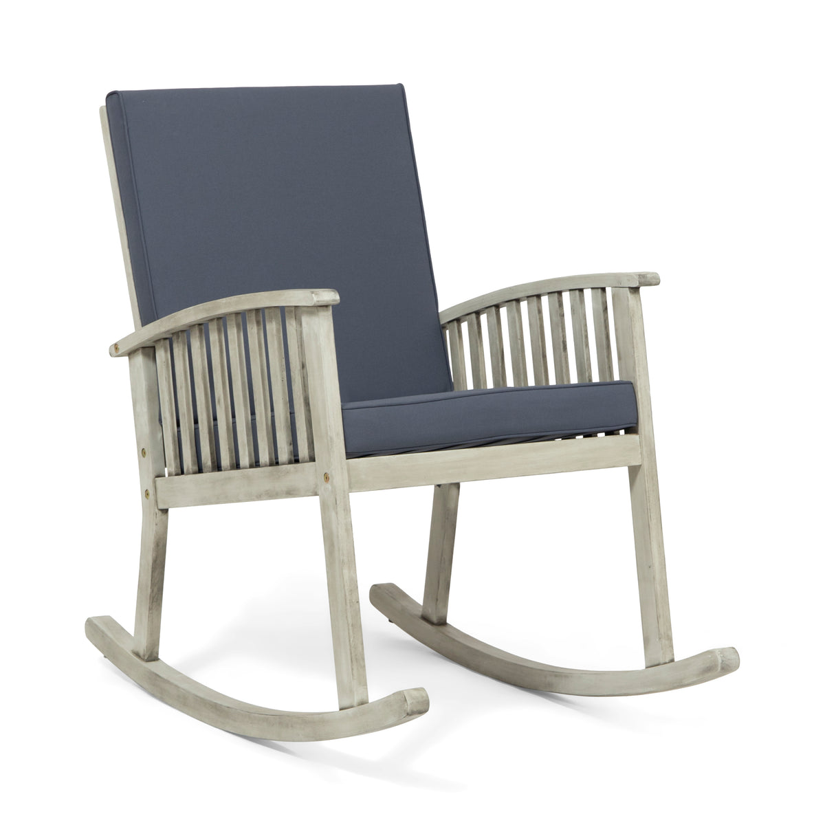 Casa Acacia Rocking Chair Grey Acacia Wood