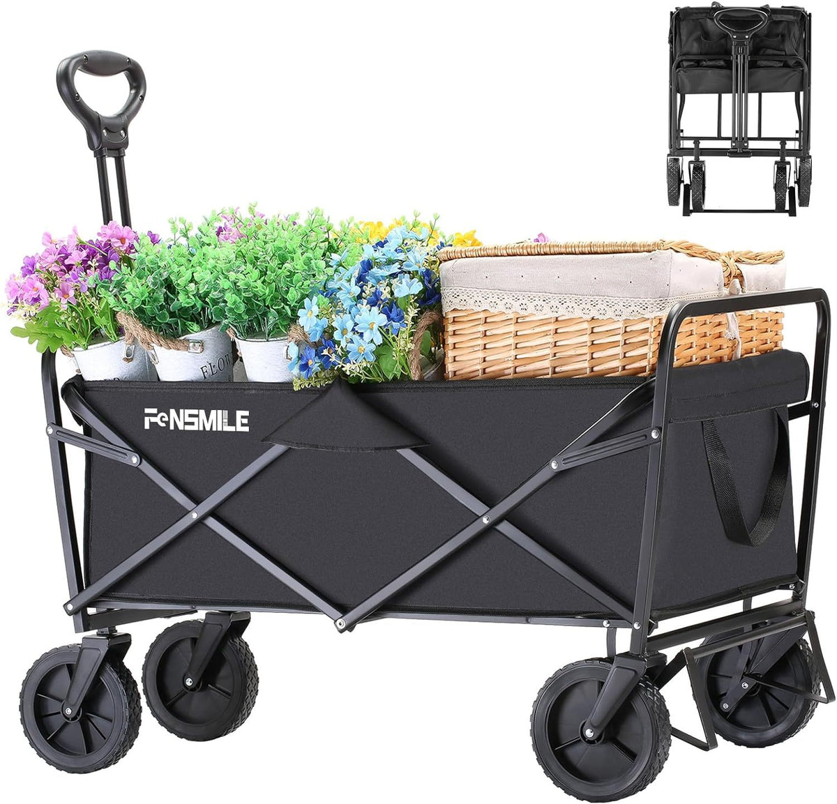 Black 2 Fold Campers Black Metal