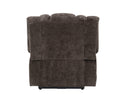 Brown Power Lift Recliner With Heating And Massage Brown Chenille Power Remote Metal Primary Living Space Tight Back Push Button Pillow Top Arms Chenille
