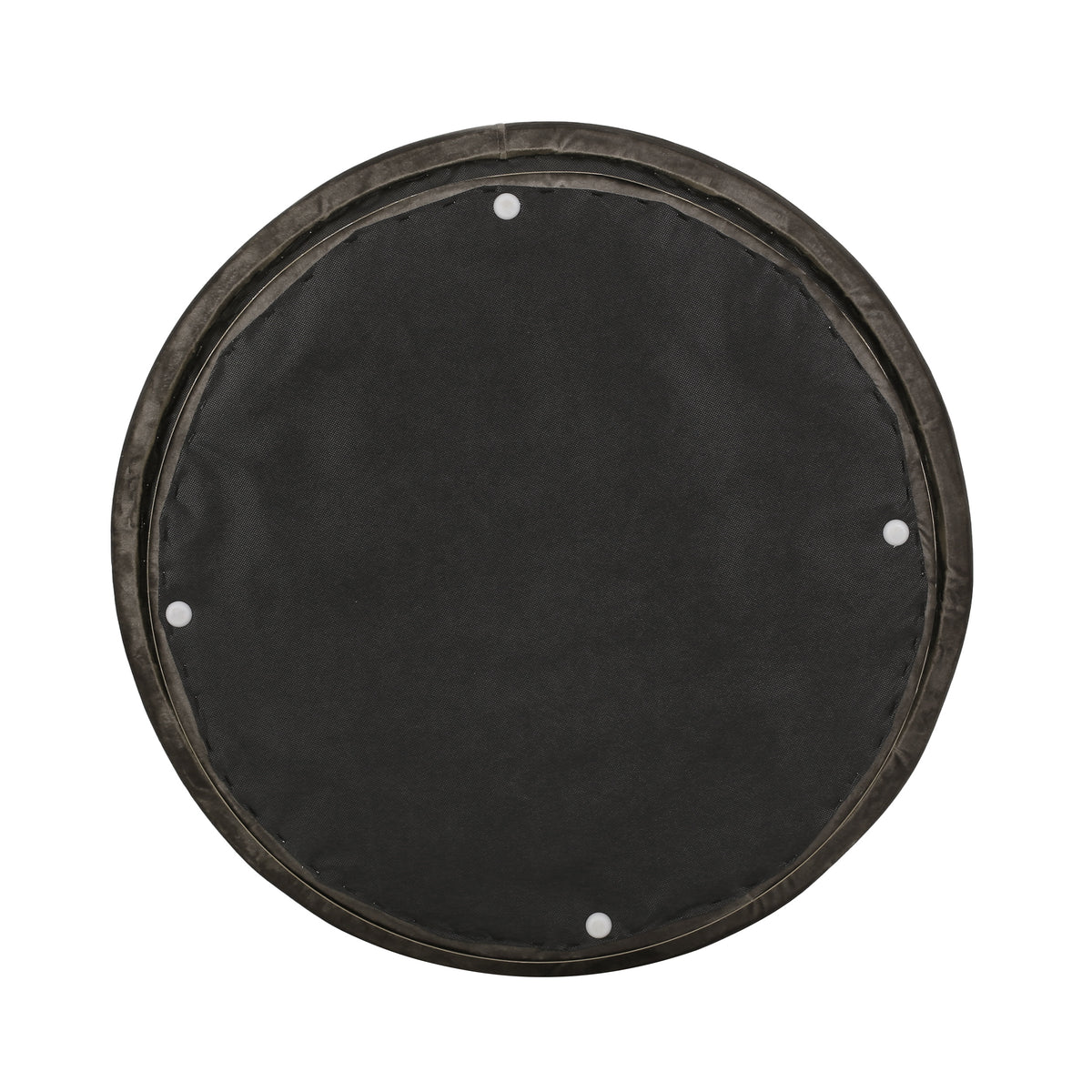 Swivel Ottoman Grey Altay Velvet