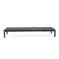 Cape Coral Kd Chaise Lounge Blk Mp2 Set Of 2 Black Gray Mesh