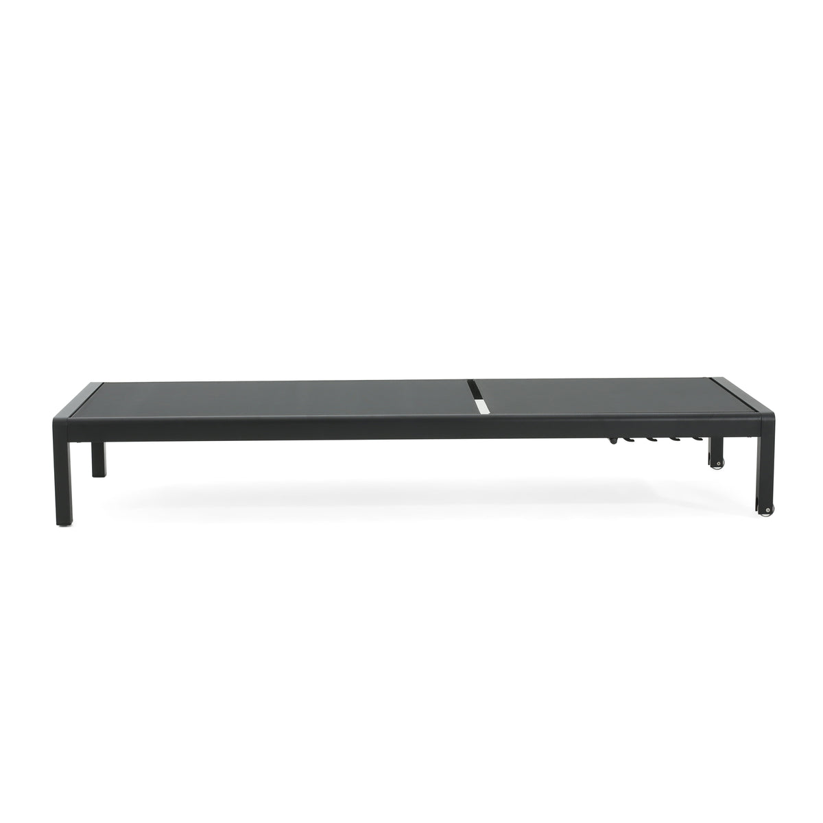 Cape Coral Kd Chaise Lounge Blk Mp2 Set Of 2 Black Gray Mesh