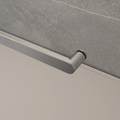 Shower Door Handle Only, 24D02P06 Chx Chrome Stainless Steel