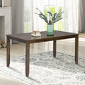 Wooden Dining Rectangular Table, Kitchen Table For Small Space, 4 Person Dining Table, Walnutonly The Table Walnut Seats 4 Gray Dining Room Acacia Rectangular Acacia Wood