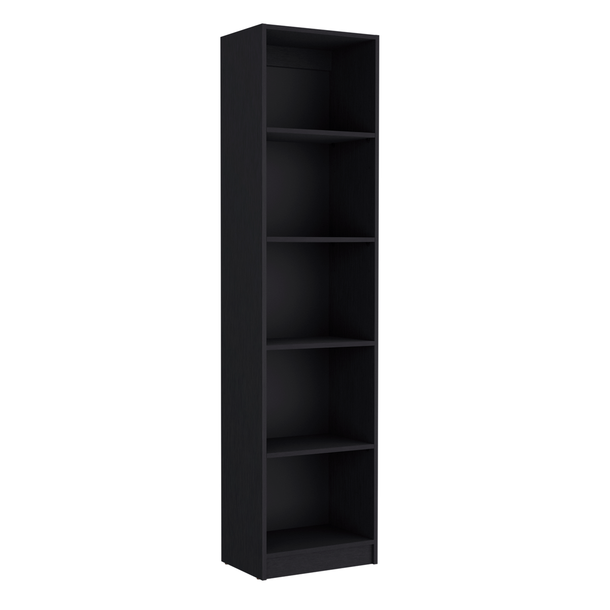 Micco 2 Piece 2 Piece Home Bookcase Set, 42" Wide With 8 Shelves And Double Door Cabinet, Living Room Set Black Black Particle Board