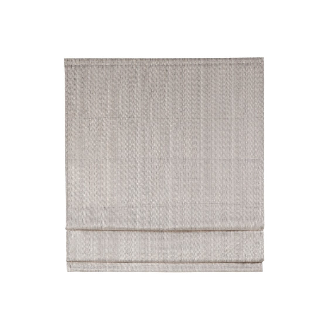 Basketweave Room Darkening Cordless Roman Shade Taupe Polyester