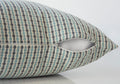 Pillows, Set Of 2, 18 X 18 Square, Insert Included, Decorative Throw, Accent, Sofa, Couch, Bedroom, Blue And Grey Hypoallergenic Polyester, Modern Blue Polyester Polyester