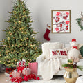 7Ft Christmas Tree Simulate Nature Advanced Materials Premium Hinged Spruce Artificial Douglas Firs Tree, Christmas Holiday Party Atmosphere Decoration Year Celebration Pe Pvc Xmas Tree Green