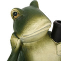 Frog Umbrella Base Green Concrete