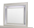 Cross Glam Champagne Mirror With Led Champagne Solid Wood Mdf