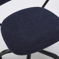 Sty Home Office Chair Ergonomic Desk Chair With Wheels Height Adjustable Desk Chair With Wooden Armrest For Home Office Teddy Fleece Blue 1Pc Blue Sherpa