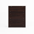 Shoe Cabinet, 4 Tier Shoe Rack Organizer With 1 Drawer, Freestanding Wooden Shoe Storage Cabinet With 2 White Door & Adjustable Shelves For Entryway Hallway 5 Or More Spaces Walnut Primary Living