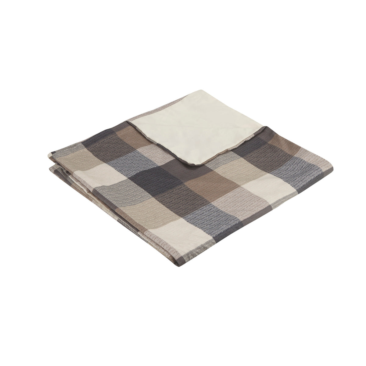 Full Queen 6 Piece Herringbone Duvet Cover Set Queen Multicolor Polyester