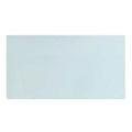 Glam Contemporary 1Pc Coffee Table White Glass Top Silver Color Table Living Room Stainless Steel Cabriole Style Legs Silver,White Primary Living Space Classic,Modern,Transitional Coffee & End Tables Rectangular Glass,Stainless Steel
