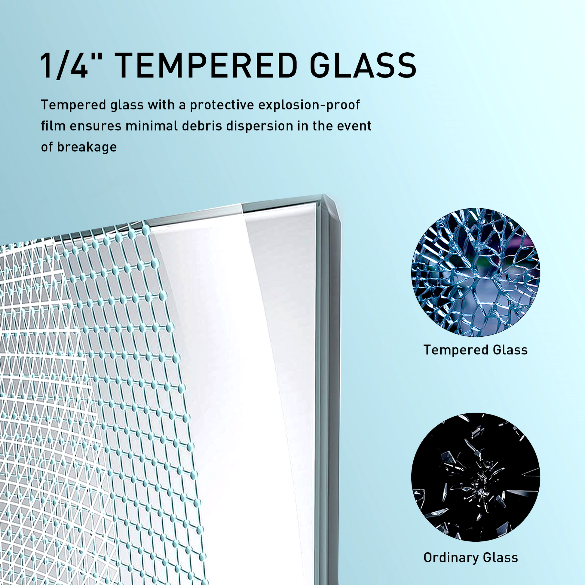 56" 60" W X 76" H Frameless Shower Door Soft Closing Single Sliding, 1 4" 6Mm Tempered Glass With Explosion Proof Coating, 24D01 60Bnx Brushed Nickel Brushed Nickel Tempered Glass