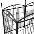 Dog Playpen Indoor 32 Inch 8 Panels Metal Dog Pen Pet Dog Fence Outdoor Exercise Pen With Doors, Heavy Duty Dog Fence Puppy Pen For Large Medium Small Dogs Indoor Outdoor Foldable Pet Exercise Pen