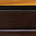 Timberline Brown Gathering Height Table Brown Solid Wood