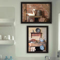 2 Piece Vignette Home Sweet Home Black Framed Wall Art For Living Room, Bedroom Wall Art Print For Home Decor By Billy Jacobs Multicolor Wood Paper