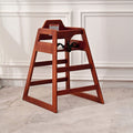 Wooden Double Solid Wood Feeding, Eat & Grow Portable High, Easy To Clean Baby Booster Chair In Walnut Finish Walnut Brown Dining Room Modern Pine Pine