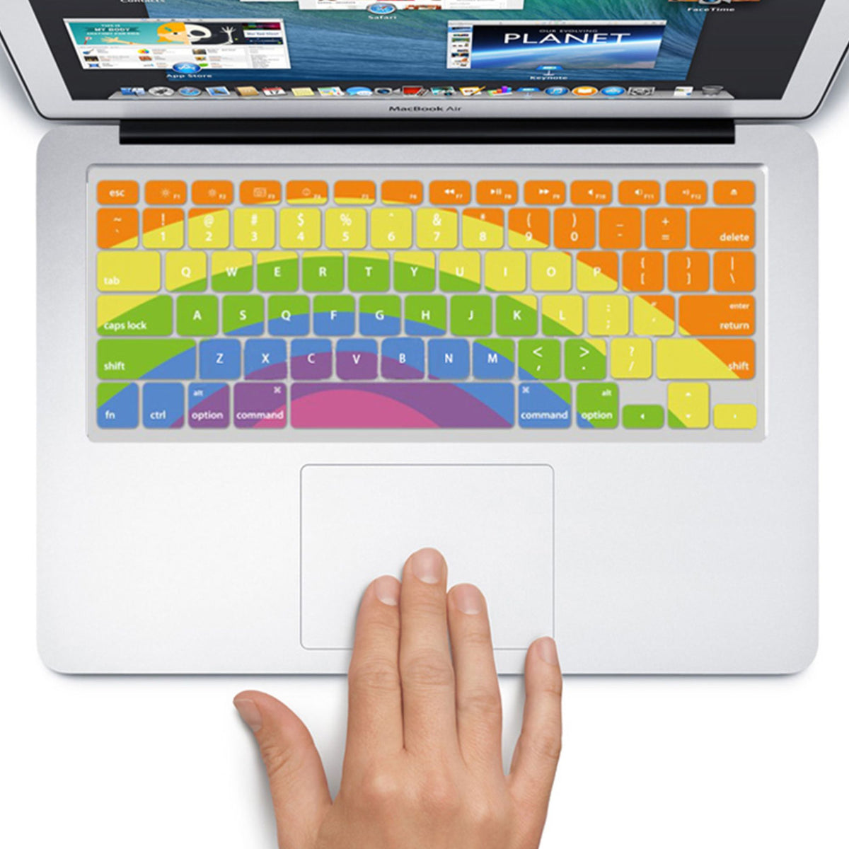 13.3 Air 13.3 15.4 Retina Keyboard Protector Rainbow Rainbow Plastic