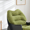 2409 Greenrocking Chair Balcony Leisure Comfortable Seat For Elderly Children Adult Lunch Chair Green Polyester Blend
