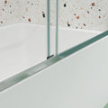 Bathtub Bypass Shower Door, Sliding Door, With 1 4