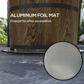 Outsunny Smokeless Fire Pit With Fireproof Mat, 20