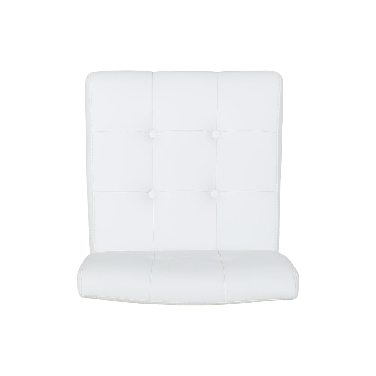 Counter Stool Set Of 2 White Wood