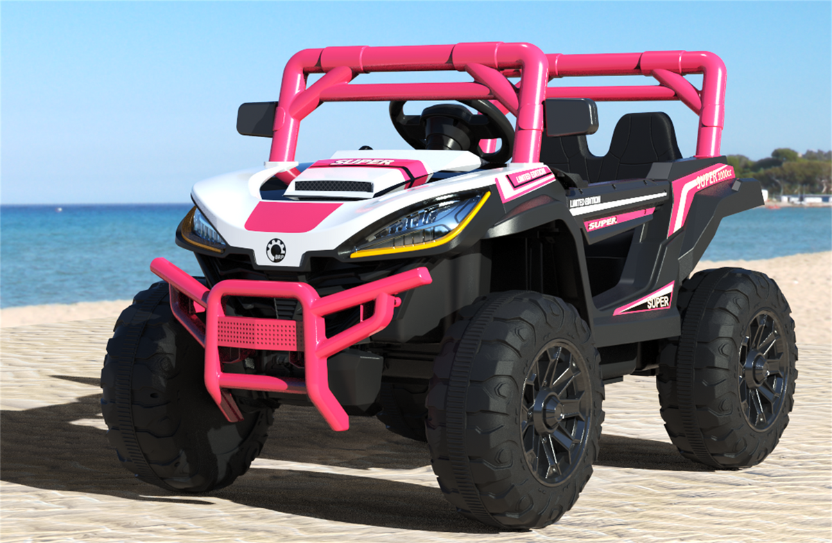 Ride On Car, Kids Electric Car, Tamco Riding Toys For Kids With Remote Control Rechargeable Battery Powered Electric Car With 2 Motors Amazing Gift For 3 6 Years Boys Girls Pink Plastic