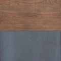 Americana King Size Sleigh Bed, Corduroy Blue Finish King Blue Rubberwood Rubber Wood