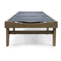 Summerland Chaise Lounge Dark Grey Mesh Dark Grey Aluminum