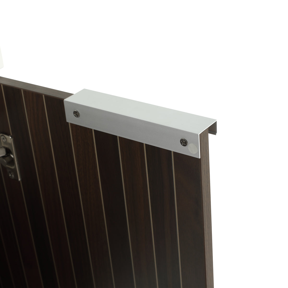 24 Inch Bathroom Cabinet With Resin Sink,Soft Close Doors,Float Mounting Design, For Small Bathroom Silver Brown Stripe Bathroom Modern Plywood Plywood