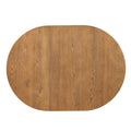 Modern 5 Piece Extendable Round Dining Table Set With 16.2Inch Removable Leaf For Small Places, Walnut Beige Wood Dining Room Solid Wood Rubberwood Round Dining Table With Chair Upholstered Chair Wood Walnut Seats 4 Removable Leaf Contemporary Round