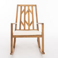 Nuna Rocking Chair With Cushion 5Cm Teak Acacia Wood